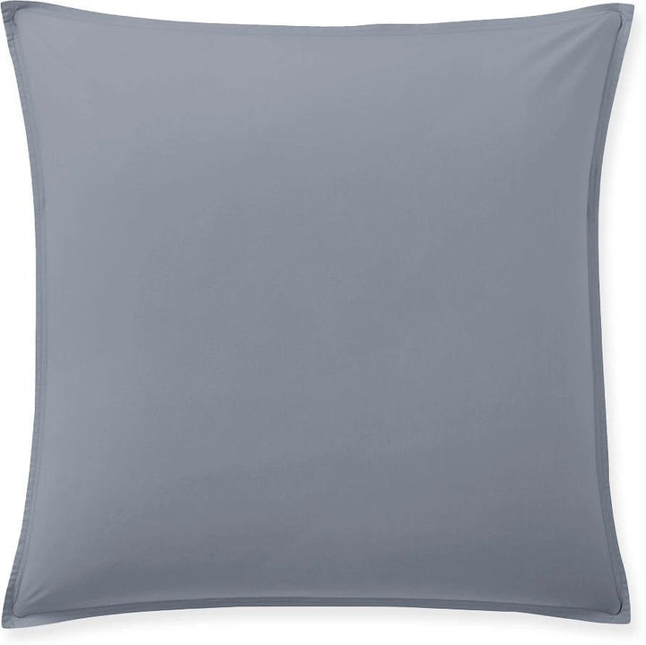 Taie d'oreiller baton rouge 100% percale de coton lavé 80fils/cm_ - bleu forever/bleu anthracite by Baton Rouge