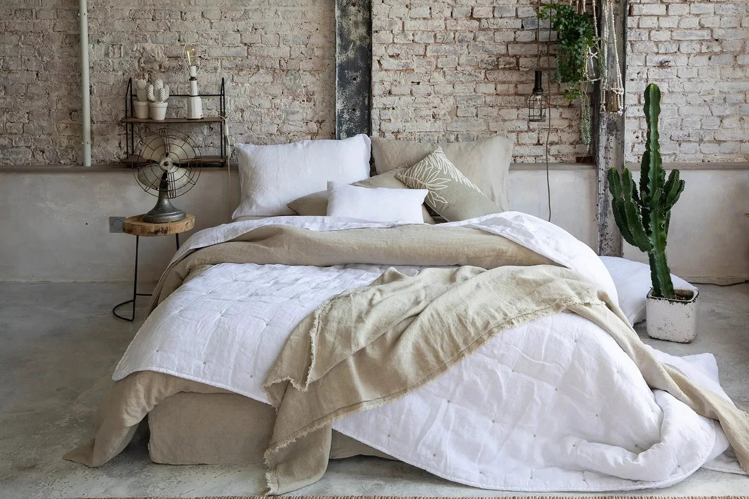 Housse de couette Stonewashed Zeff by Vivaraise