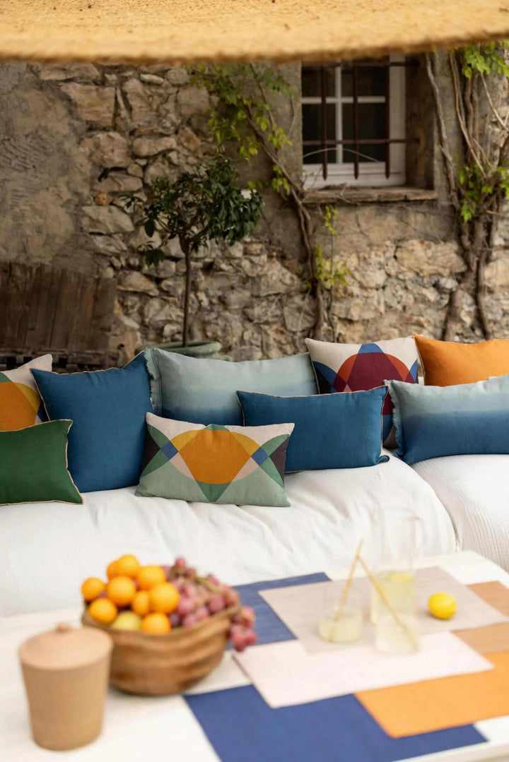 Coussin Zeff Céleste by Vivaraise