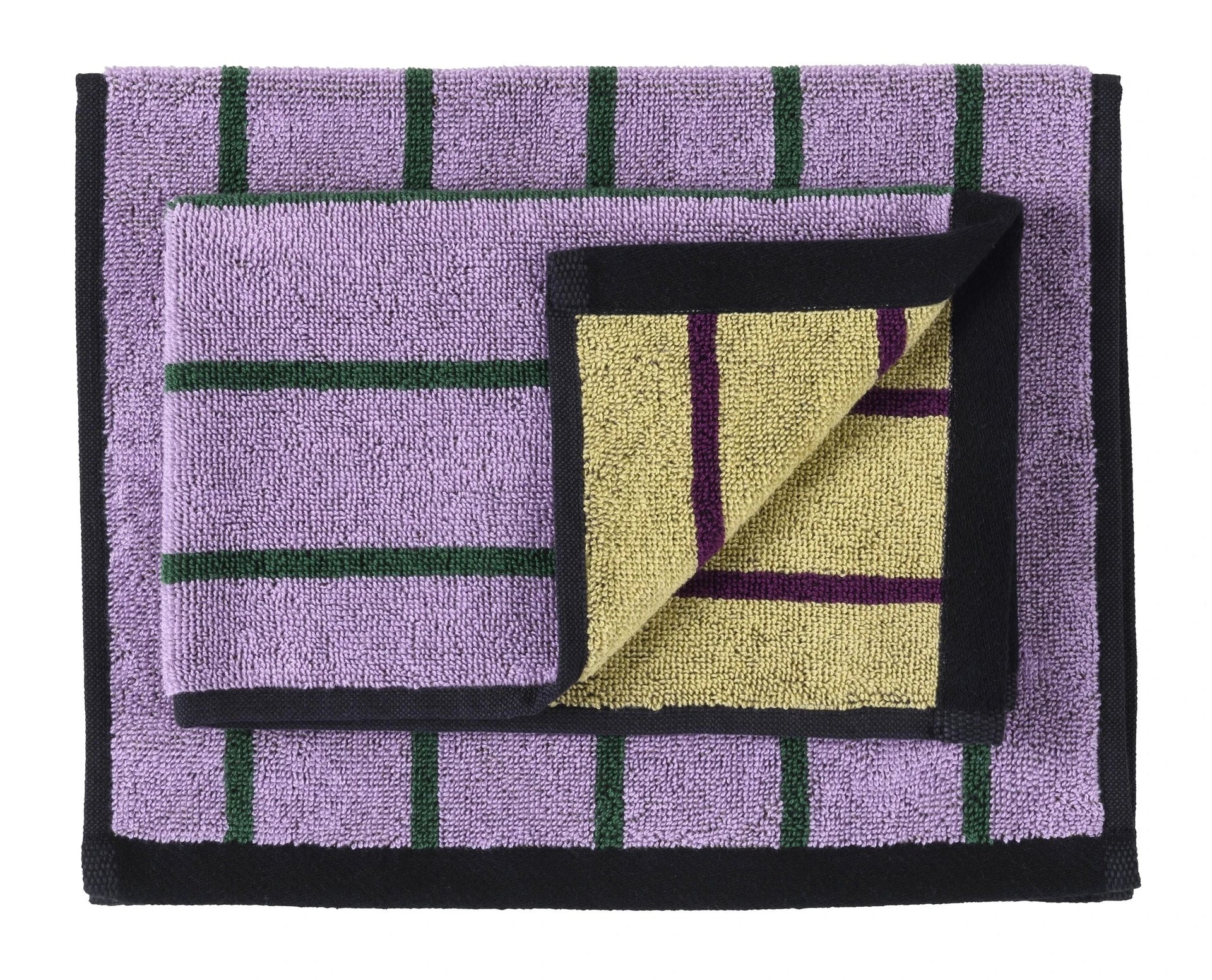 Lot de 2 serviettes invités Charly by La Cerise sur le Gâteau