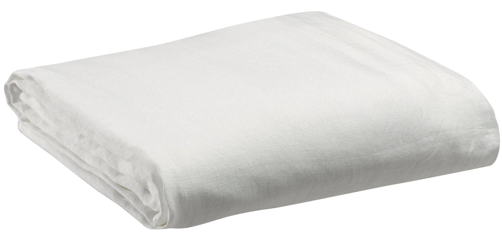 Drap housse stonewashed Zeff Blanc by Vivaraise
