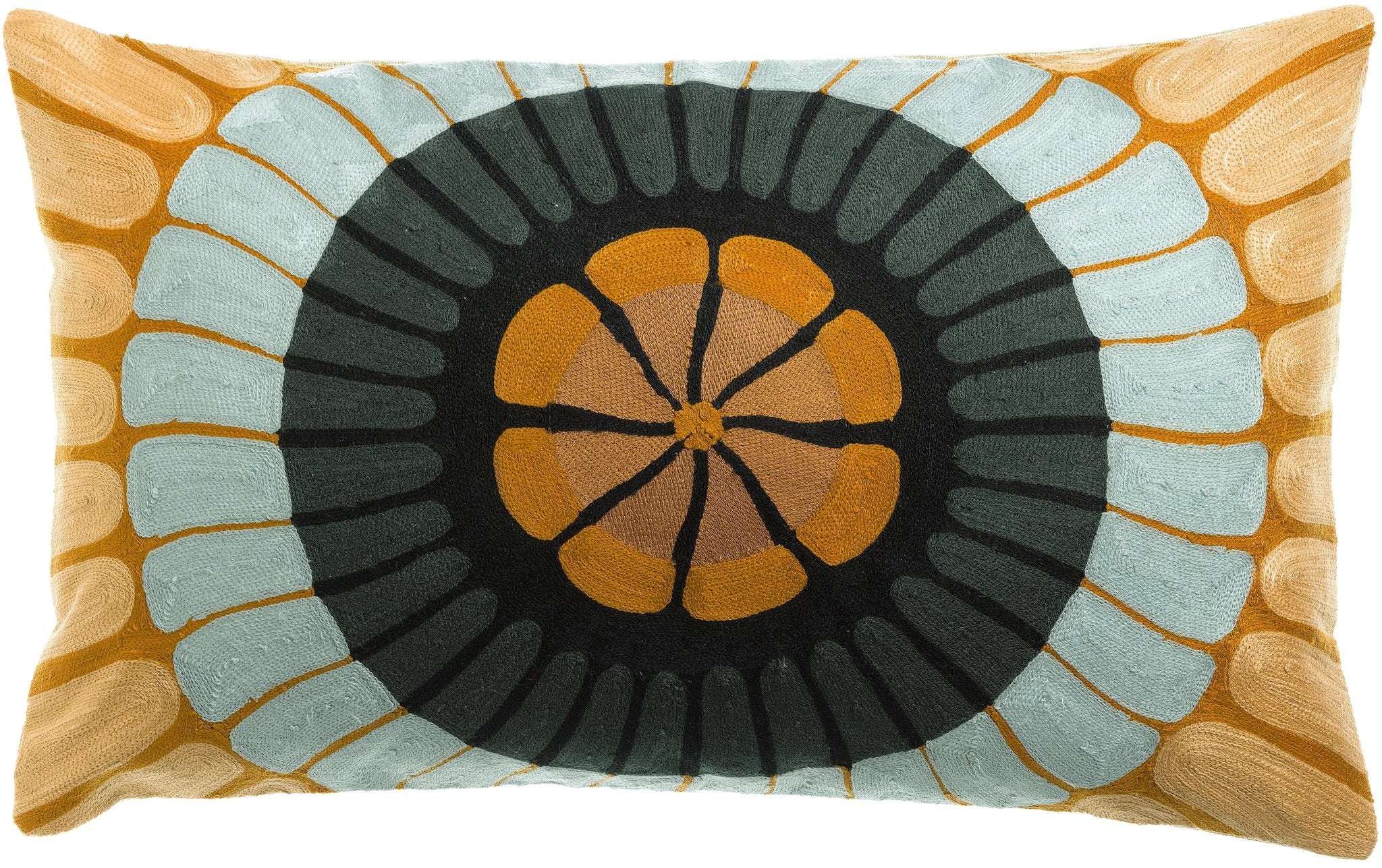 Coussin brodé Zeno Multico (Copie) by Vivaraise