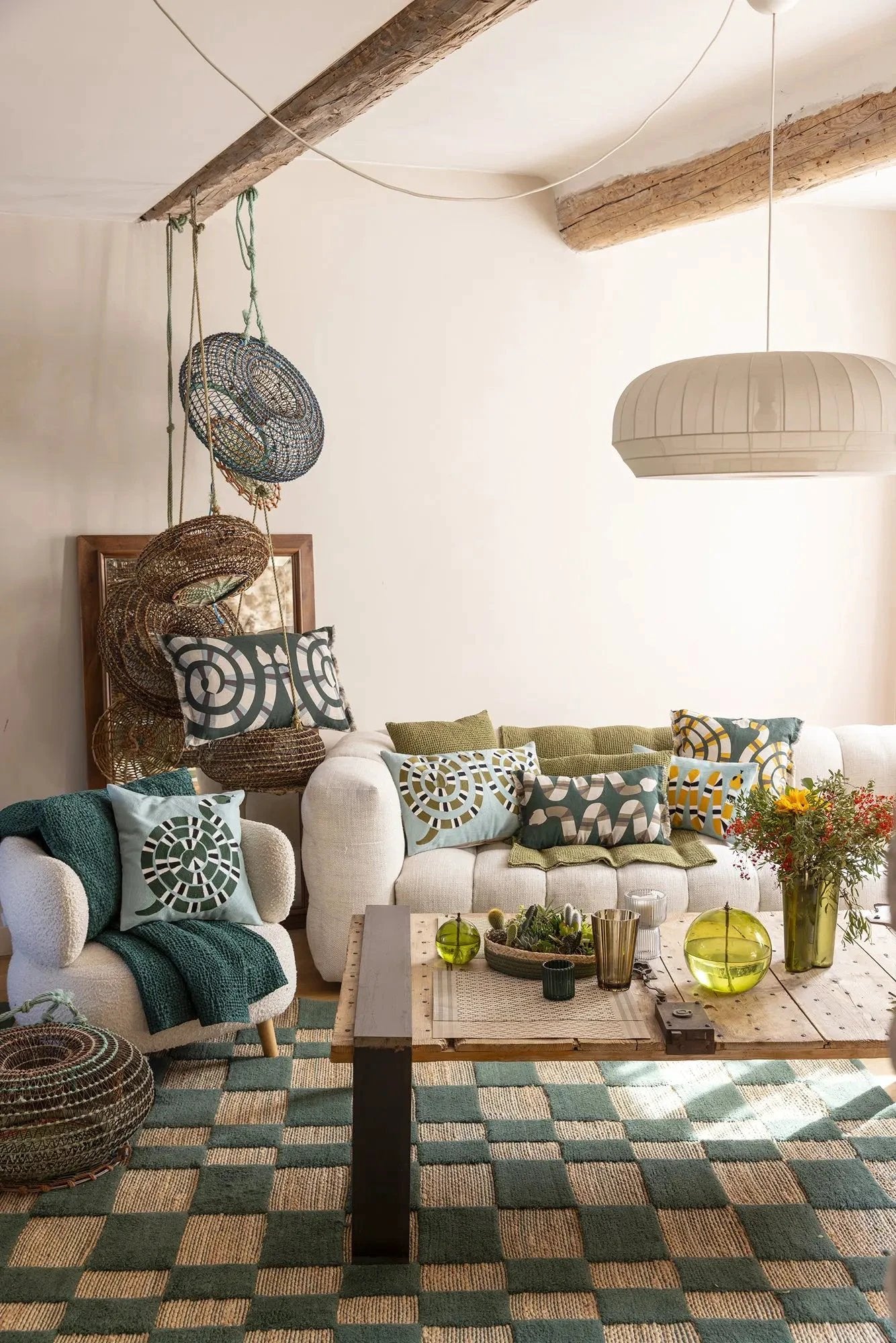 Coussin recyclé Maia by Vivaraise