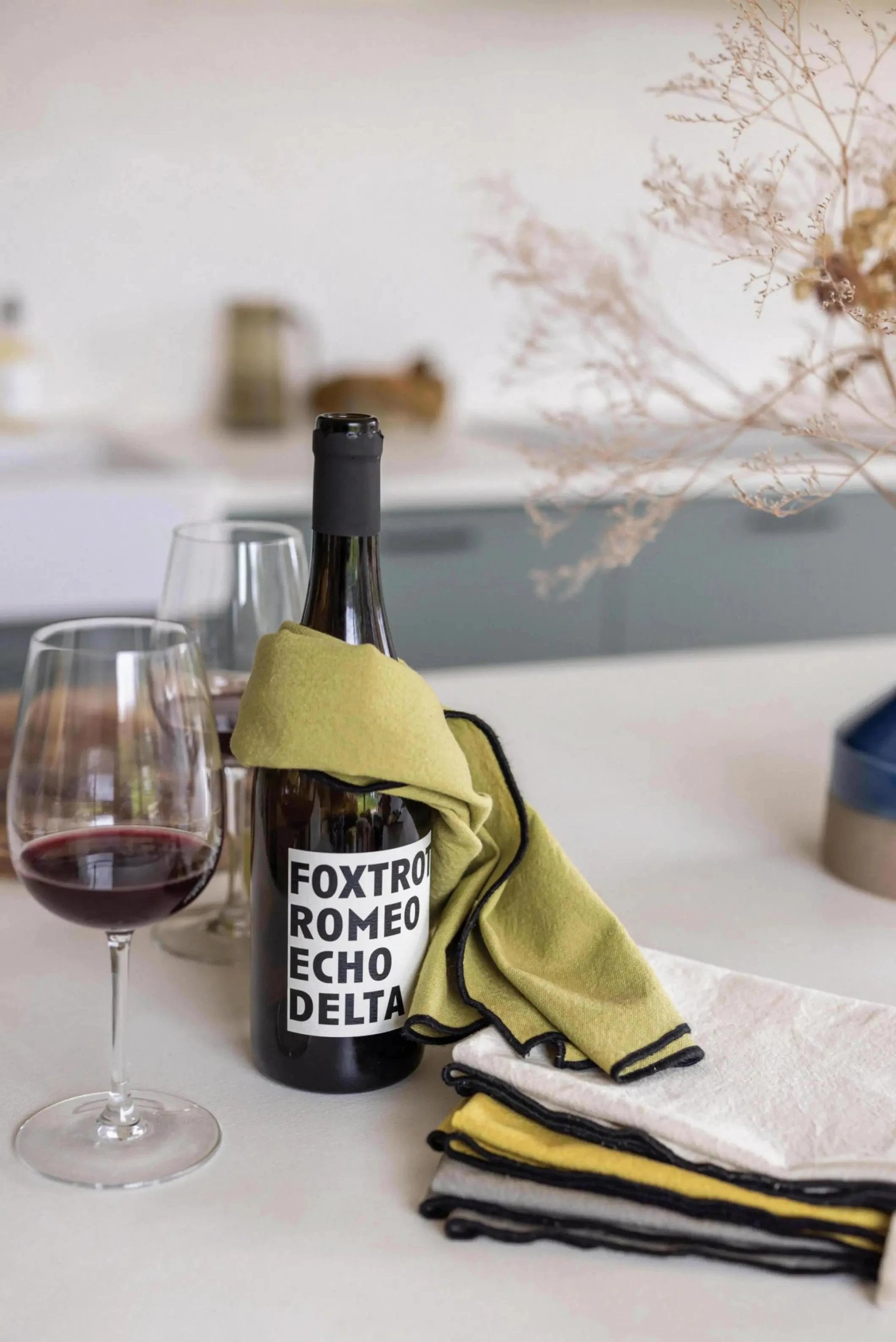 Serviette de table recyclée Grace by Winkler