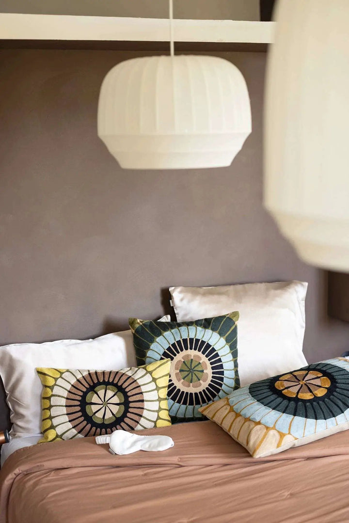 Coussin brodé Zeno Multico (Copie) by Vivaraise