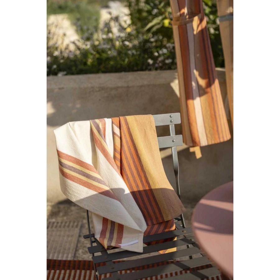 Nappe recyclée Yuna Terracotta by Winkler