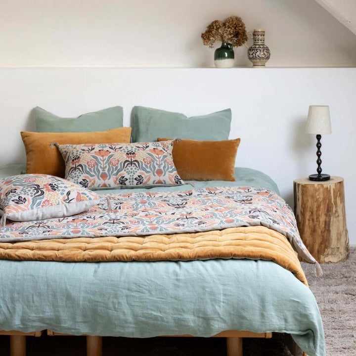 Drap plat Kala - Cannelle by Vivaraise