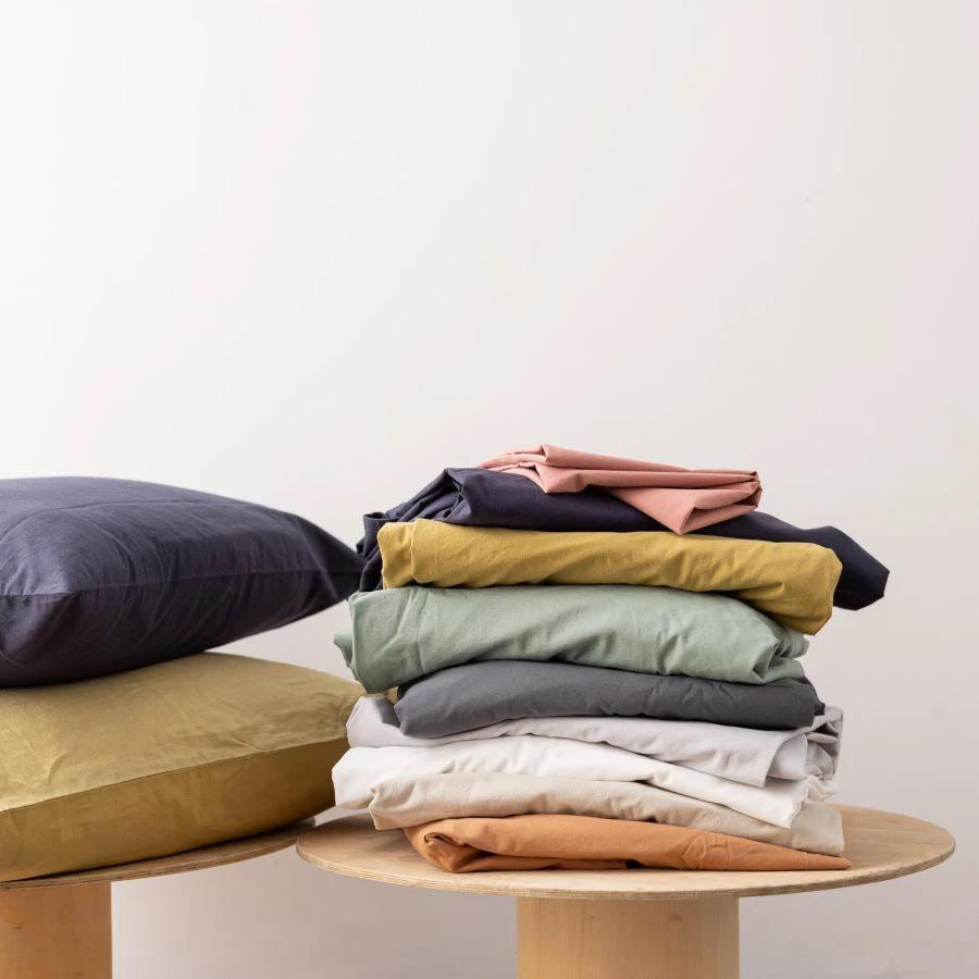 Drap plat Calita - Cannelle by Vivaraise